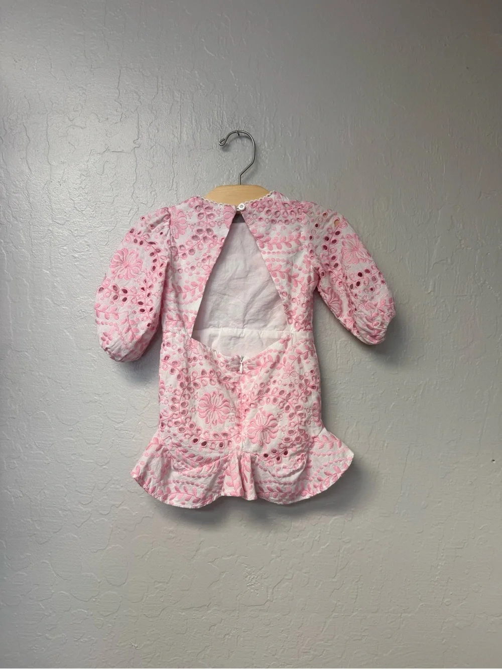 $35 ADD ON maisonette pink eyelet floral‎ dress 1-2Y janie and jack noralee